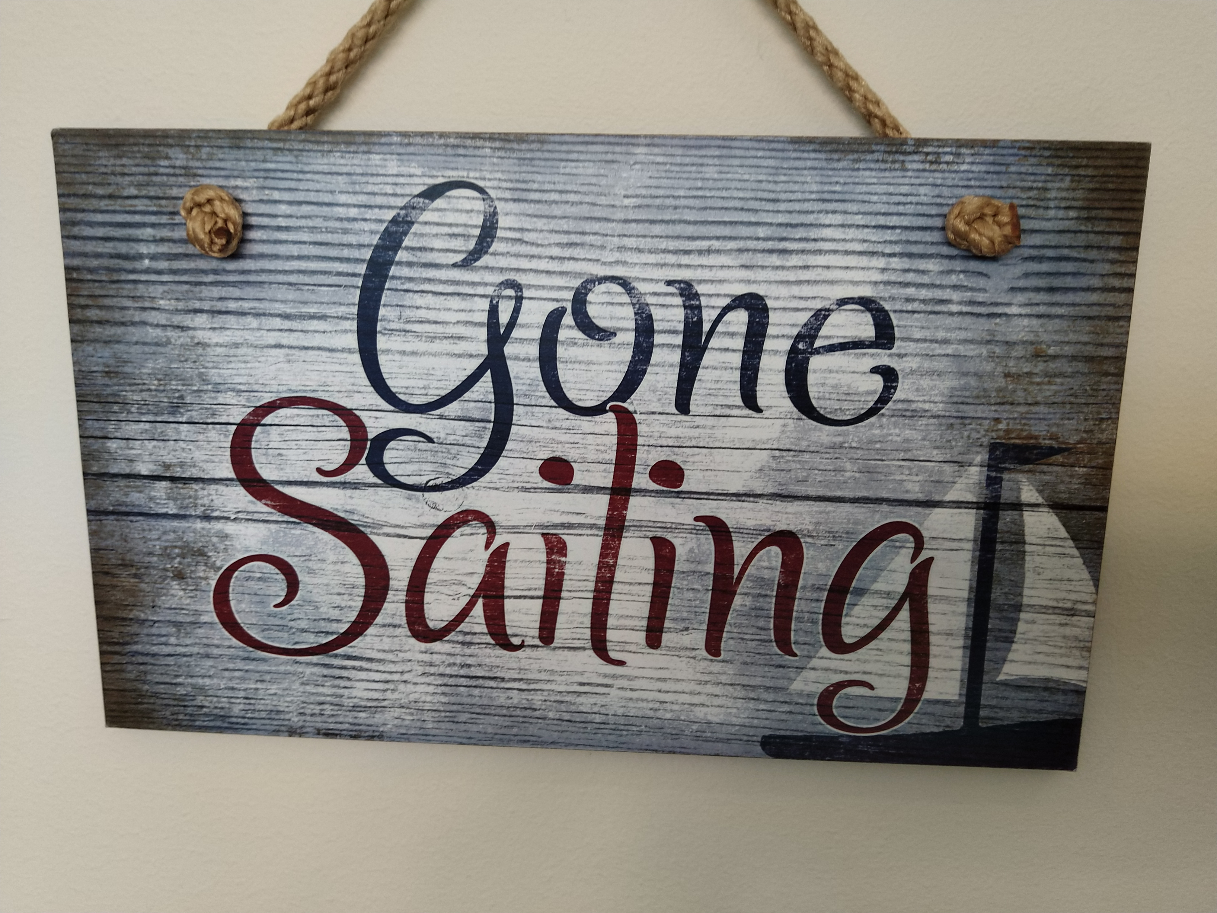Gone Sailing